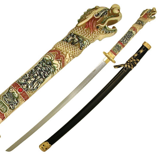 3rd Gen Highlander Connor MacLeod Katana Sword With Dragon Handle