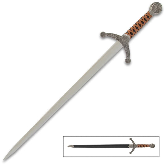 Celtic Claymore Sword – Medieval Two-Handed Sword Replica