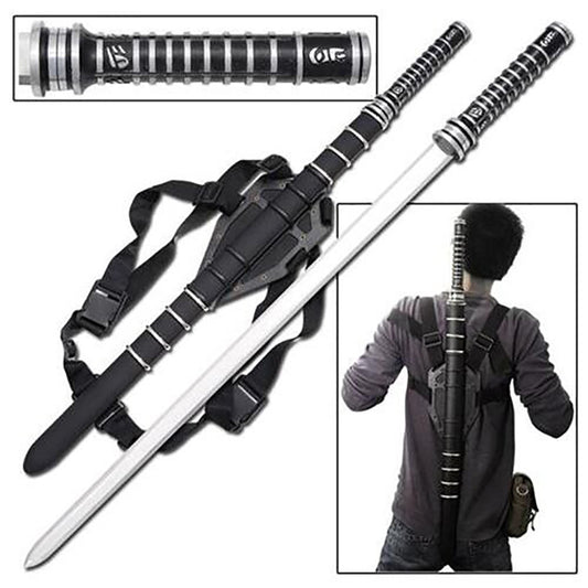 Daywalker Sword & Scabbard | Vampire Slayer Steel Replica with Harness