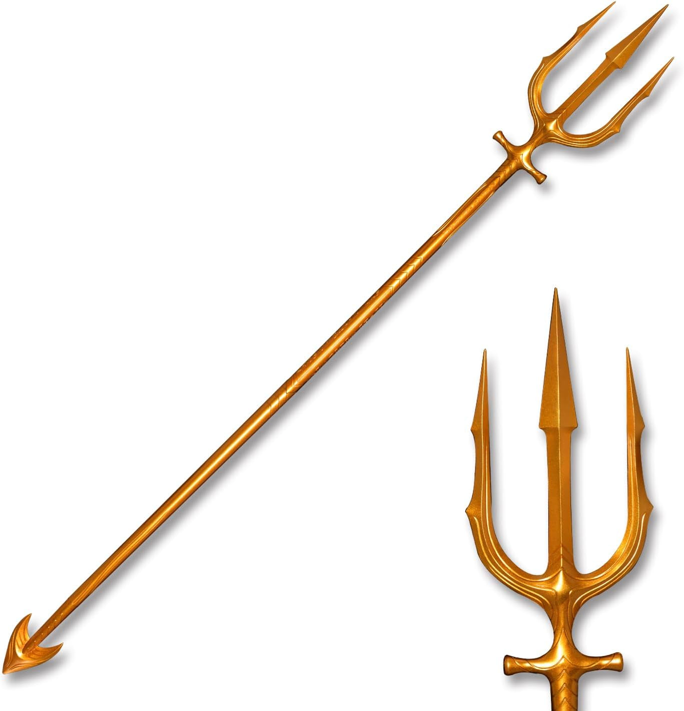 DC Movie AQUAMAN TRIDENT Life Size PROP REP Noble Collection 186cm DC Movie AQUAMAN TRIDENT Life Size PROP REP Noble Collection 186cm
