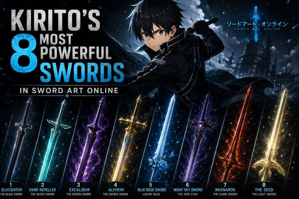 8 most powerful swords of kirito in sword art online