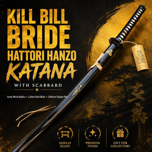 Kill Bill Bride Hattori Hanzo Katana Sword with Scabbard: A Collector’s Buying Guide