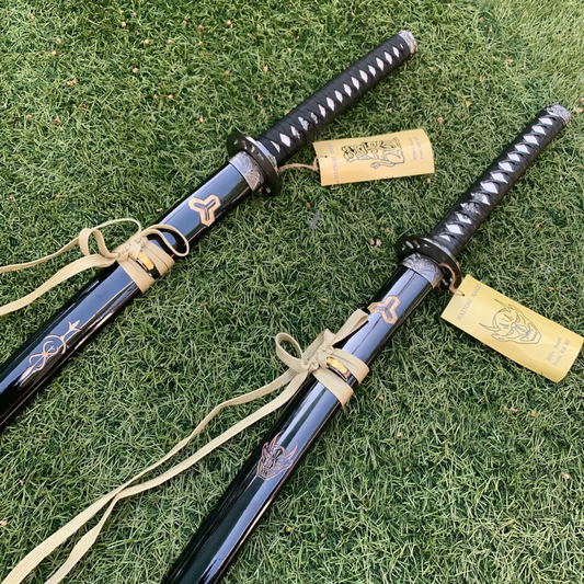 39" Hattori Hanzo Kill Bill Demon Katana Sword With Scabbard