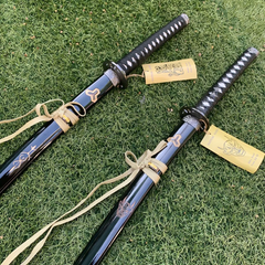 39" Hattori Hanzo Kill Bill Demon Katana Sword With Scabbard