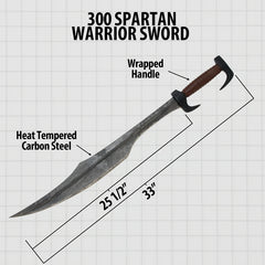 300 Spartan Warrior Replica Sword