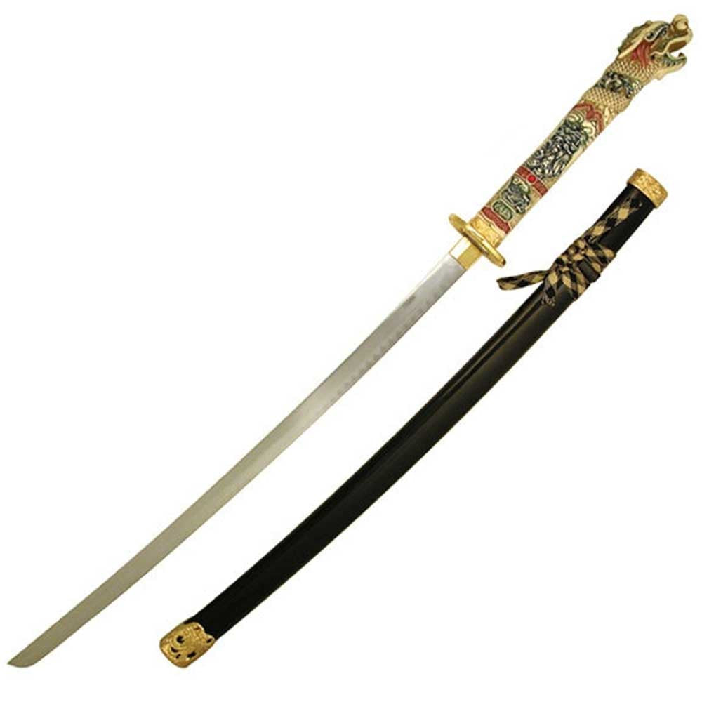 3rd Gen Highlander Connor MacLeod Katana Sword With Dragon Handle