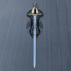 Museum Collection Anduril Sword of Aragorn With Wall Mount and Scabbard