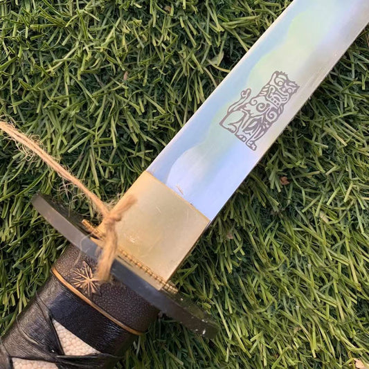 Kill Bill Bride Hattori Hanzo Katana Sword with Scabbard