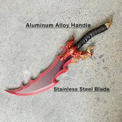 Baran's Sword Metal Solo Leveling Anime Replica