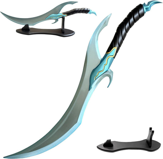 Baruka's Sword Metal Solo Leveling Anime Replica With Display Stand