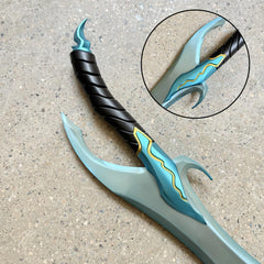 Baruka's Sword Metal Solo Leveling Anime Replica With Display Stand
