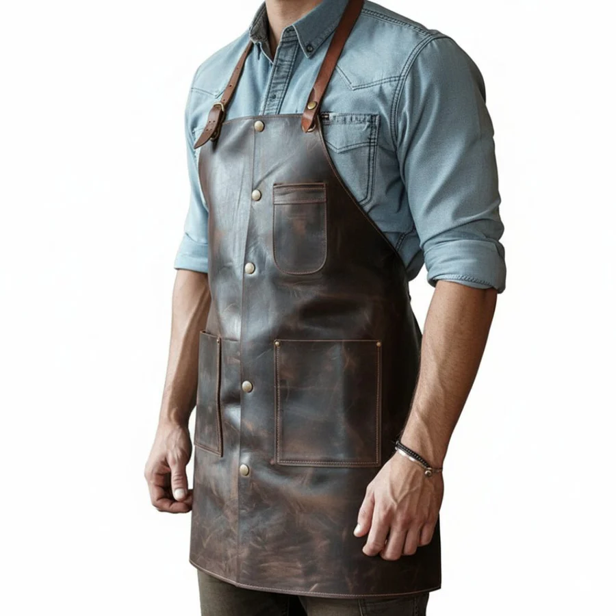  Blaze Craft Leather Blacksmith Apron