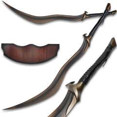 Bloodhound's Fang Greatsword With Wall Mount