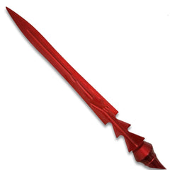 Crimson Demon Spear: 82.5" Fantasy Display Polearm
