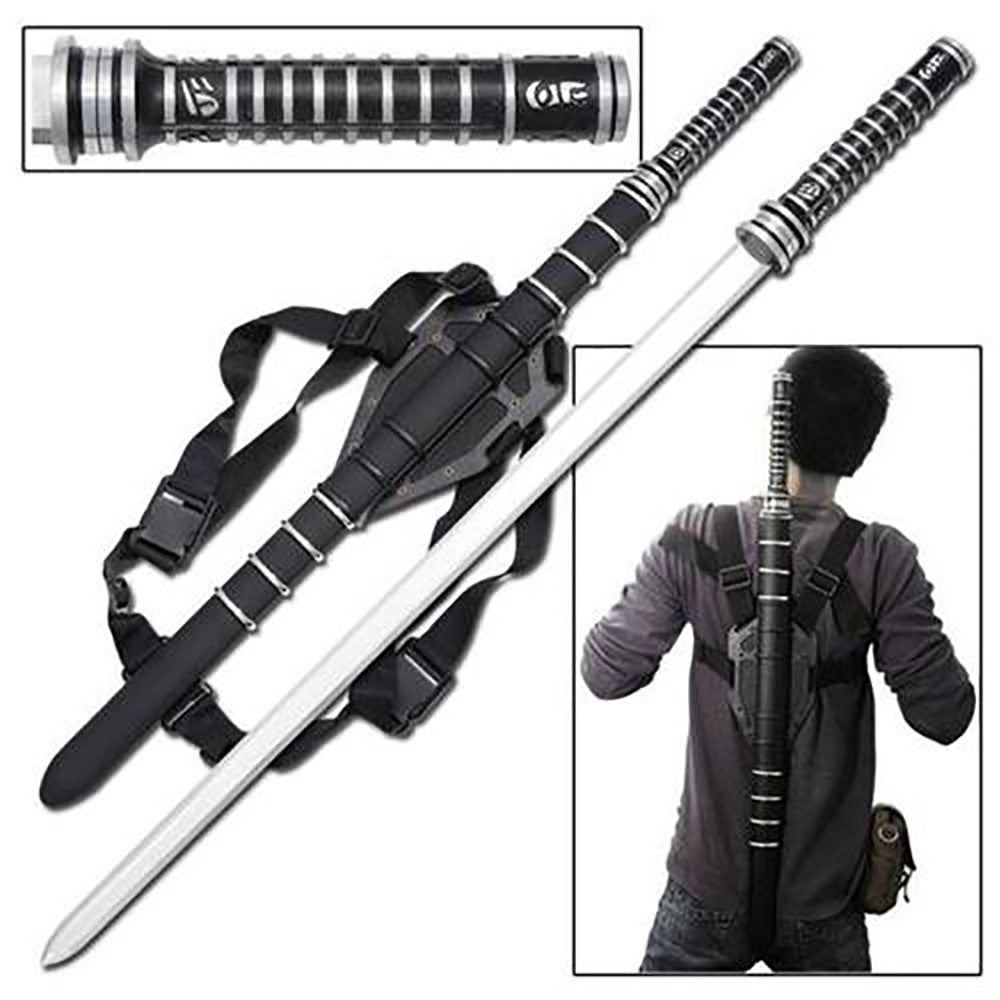 Daywalker Sword & Scabbard | Vampire Slayer Steel Replica with Harness