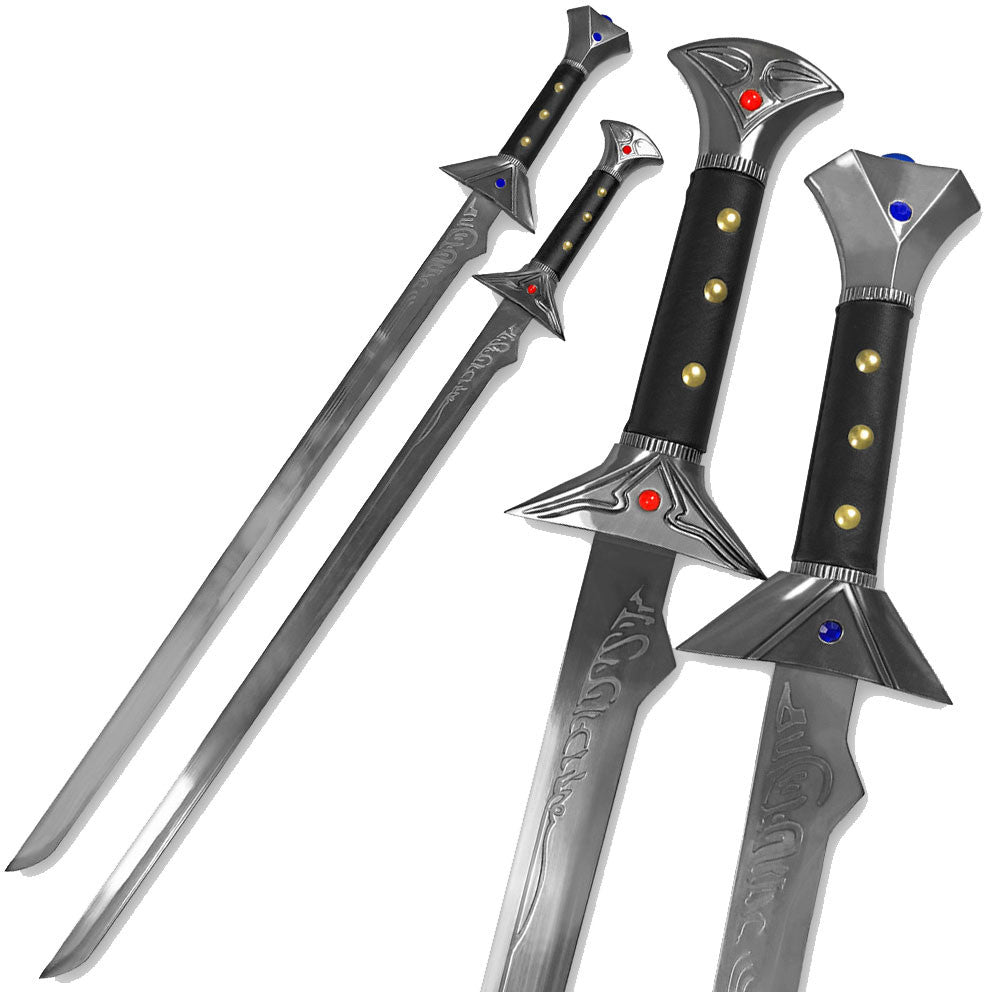 Drizzt's Icingdeath & Twinkle Scimitar Combo Set: 36" Dual Fantasy Replica