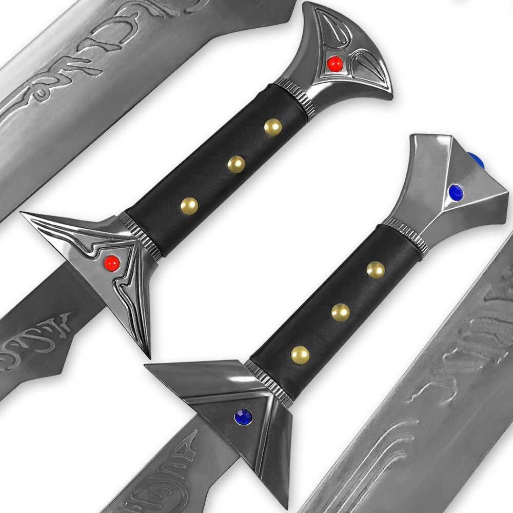 Drizzt's Icingdeath & Twinkle Scimitar Combo Set: 36" Dual Fantasy Replica