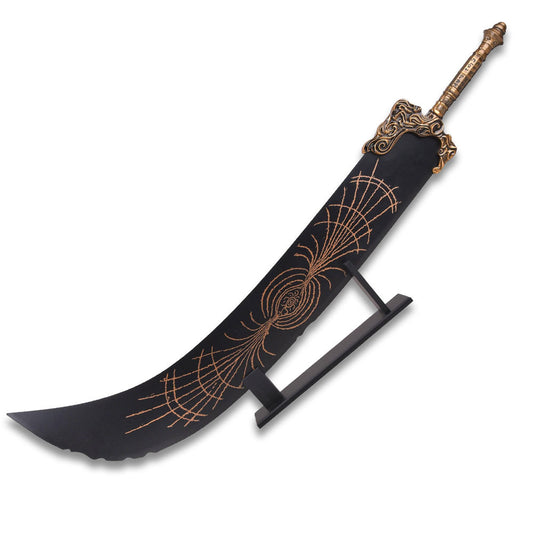 Starscourge Greatsword Replica with Table Display Stand
