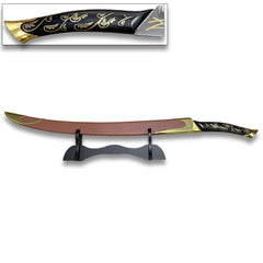 Hadhafang Sword of Arwen Black Handle With Scabbard