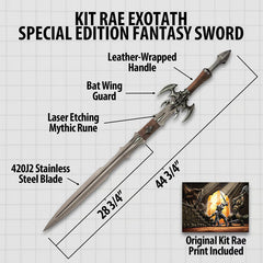 Exotath Special Edition Fantasy Sword