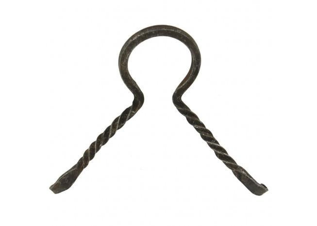 Hand-Forged Iron Drinking Horn Display Rack