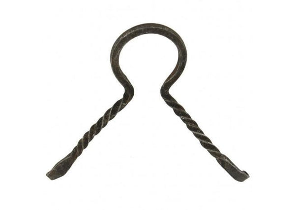 Hand-Forged Iron Drinking Horn Display Rack