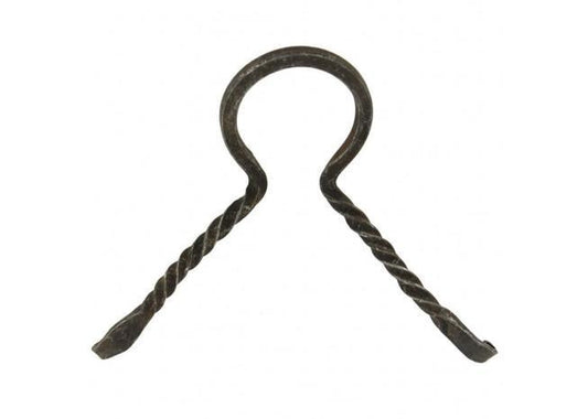 Hand-Forged Iron Drinking Horn Display Rack