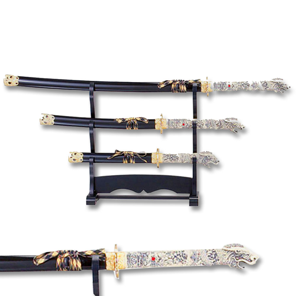 Highlander Connor MacLeod Katana Sword 3 Pcs Set