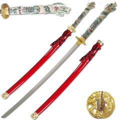 Highlander Connor MacLeod Open Mouth Dragon Katana Sword