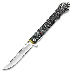 Highlander MacLeod Style Spring Assisted – Dragon Handle Folding Knife