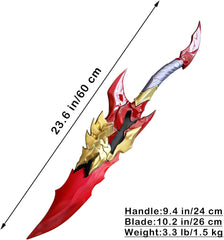 Kamish's Wrath Stainless Metal Dagger Solo Leveling Anime Replica