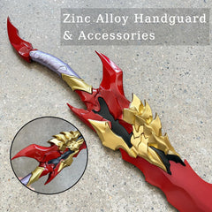 Kamish's Wrath Stainless Metal Dagger Solo Leveling Anime Replica
