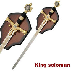 King Solomon's Sword With Free Wall Mount