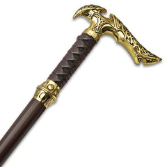 Axios Gold Forged Sword Cane