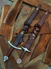 Medieval Templar Knight Crusader Sword