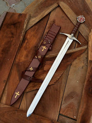 Medieval Templar Knight Crusader Sword