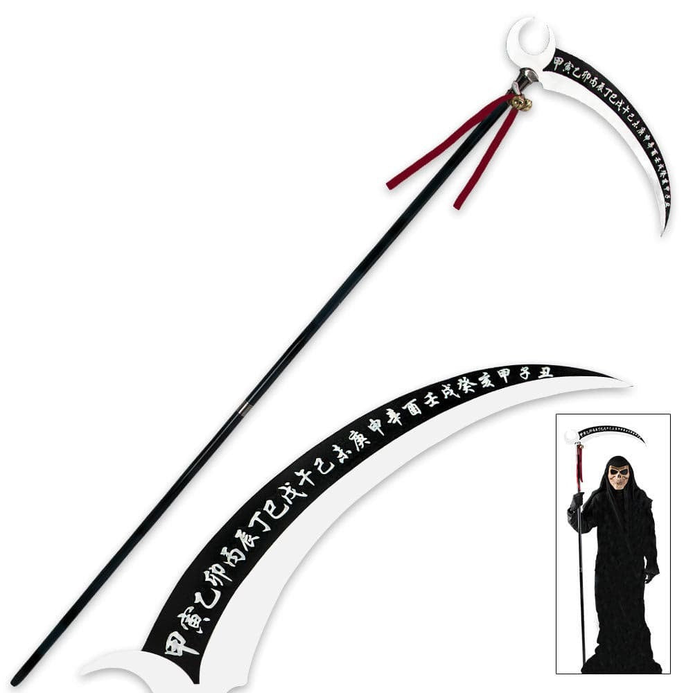 Okami Kakushi Anime Scythe – 80" Cosplay Grim Reaper
