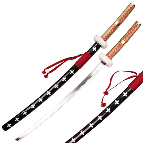 One Piece Trafalgar Law Sword 41" Steel Katana
