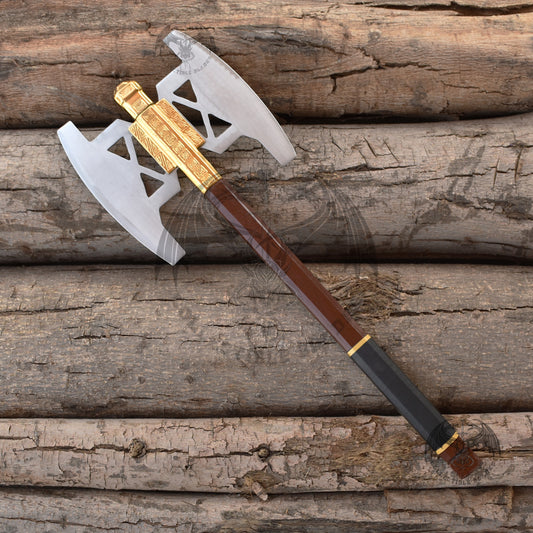 Set of Gimli Battle Axe & Gimli Helmet 