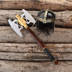 Gimli Battle Axe & Helmat