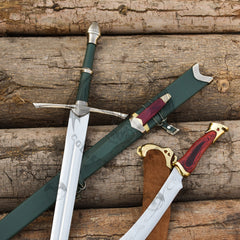 Aragorn Strider Ranger Sword and Elven Knife