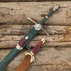 Aragorn Strider Ranger Sword and Elven Knife Set from LOTR