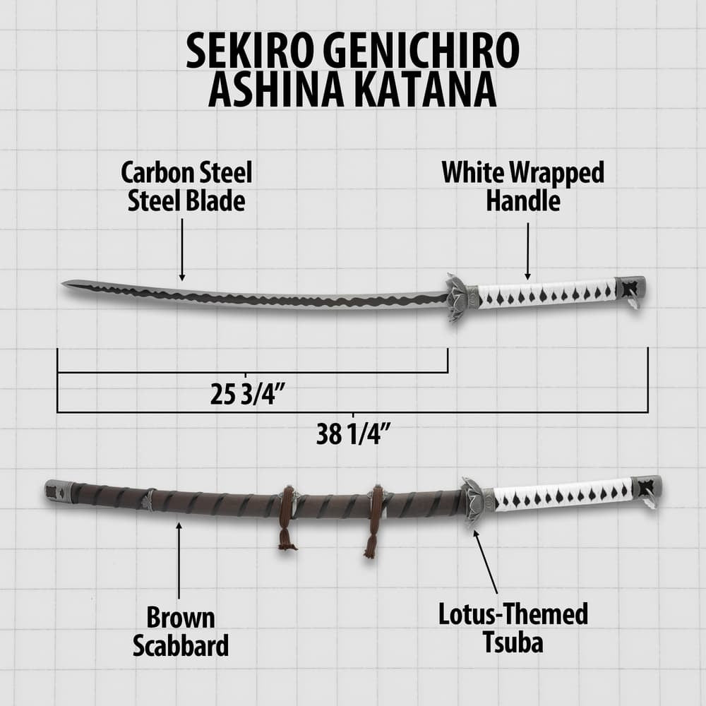 Sekiro Genichiro Ashina Katana Details