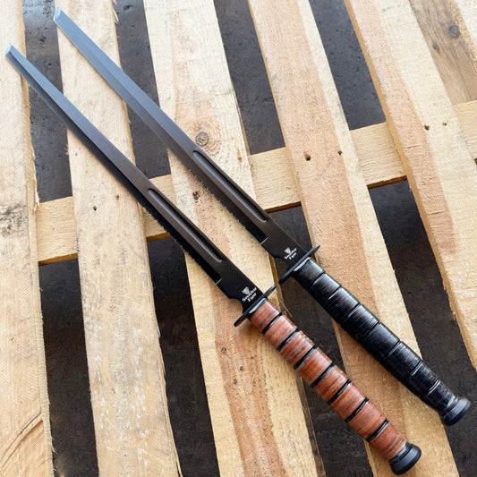 Snake Eye Ninja Sword – Black Stainless Steel Ninja Replica for Collectors