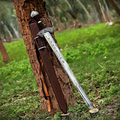 Suontaka Viking Sword Replica with Leather Sheath