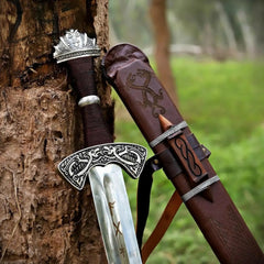 Suontaka Viking Sword Replica with Leather Sheath