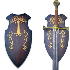 Templar Crusader's Crest: 46" Medieval Display Sword