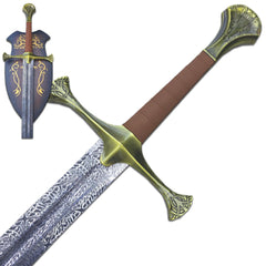 Templar Crusader's Crest: 46" Medieval Display Sword