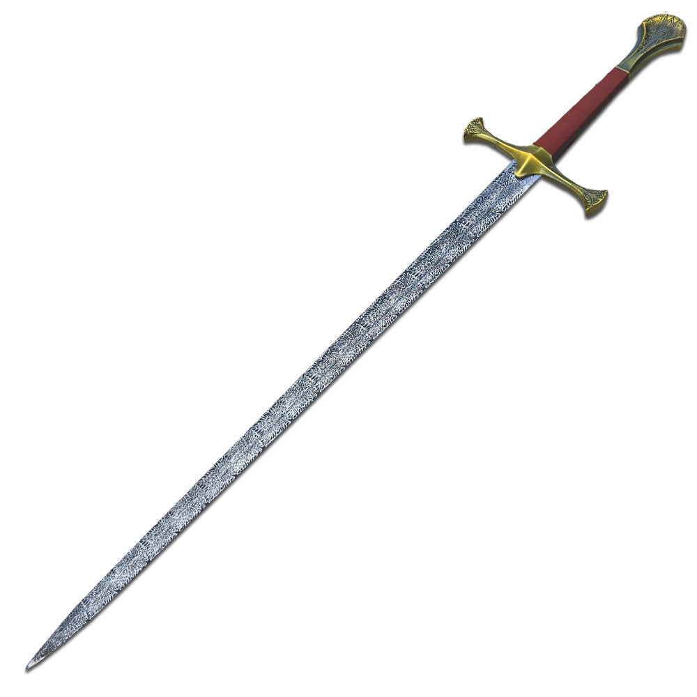 Templar Crusader's Crest: 46" Medieval Display Sword