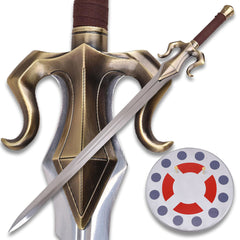 The Power of Eternia Sword of Power Bronze Replica With Free Wall Mount